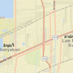 Amphoe Thanyaburi Street Map
