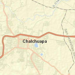 Chalchuapa Street Map