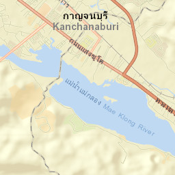 Kanchanaburi Street Map