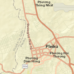 Pleiku Street Map