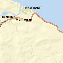 Atimonan Street Map