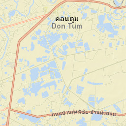Amphoe Don Tum Street Map