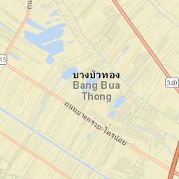 Amphoe Bang Bua Thong Street Map