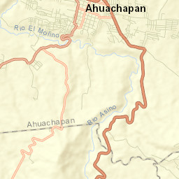 Ahuachapán Street Map