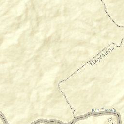 Santa Lucía Street Map