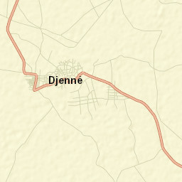 Djénné Street Map