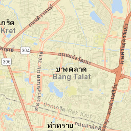 Amphoe Pak Kret Street Map