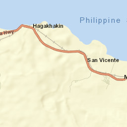 San Vicente Street Map