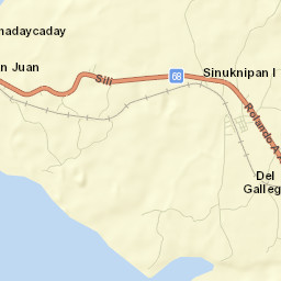 Sinuknipan Street Map