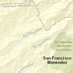 San Francisco Menéndez Street Map