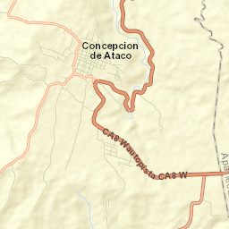 Concepción de Ataco Street Map
