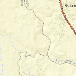 Guazapa Street Map