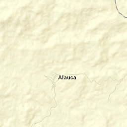 Alauca Street Map