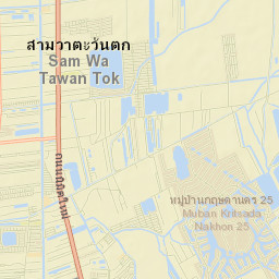 Khlong Sam Wa Street Map