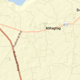 Alitagtag Street Map