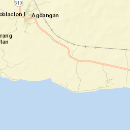 Agdangan Street Map