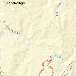 Tenancingo Street Map