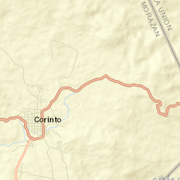 Corinto Street Map