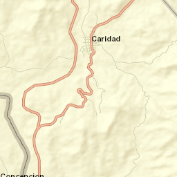 Caridad Street Map