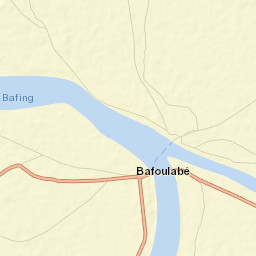 Bafoulabé Street Map