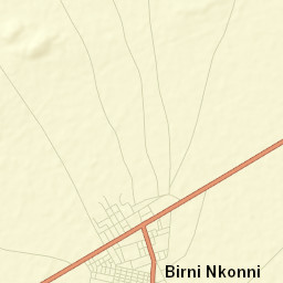 Birni N Konni Street Map