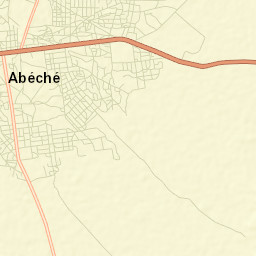 Abéché Street Map