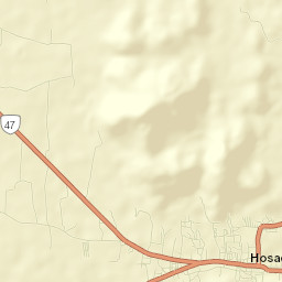 Hosdurga Street Map
