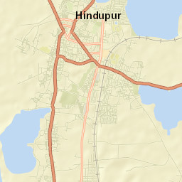 Hindupur Street Map