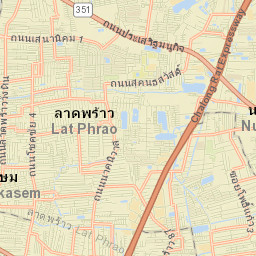 Lat Phrao Street Map