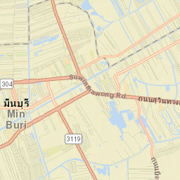 Min Buri Street Map