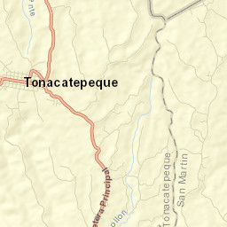 Tonacatepeque Street Map