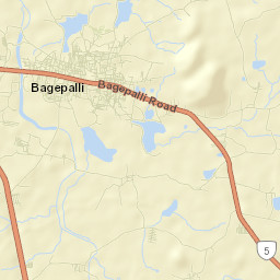 Bagepalli Street Map
