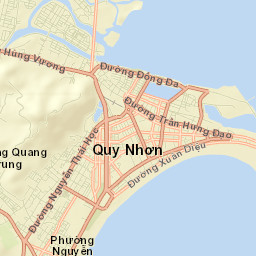 Qui Nhon Street Map