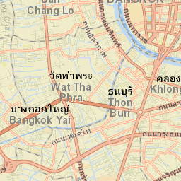 Thon buri Street Map
