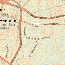 Suanluang Street Map