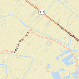 Amphoe Mueang Chachoengsao Street Map