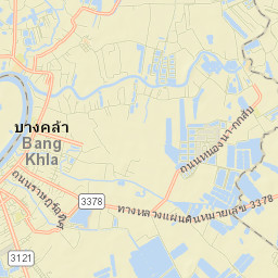 Bang Khla Street Map