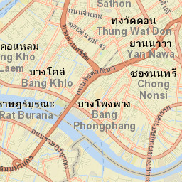 Bang Kho laen Street Map