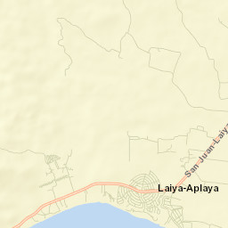 Laiya Street Map