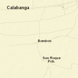 Bombon Street Map