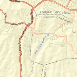 Nuevo Cuscatlán Street Map
