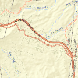 Santo Tomás Street Map