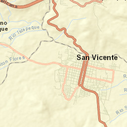 Apastepeque Street Map