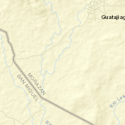 Guatajiagua Street Map