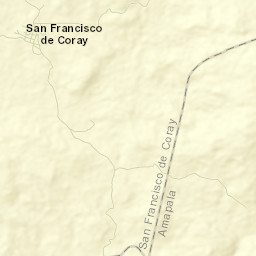 San Francisco de Coray Street Map
