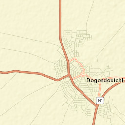 Dogondoutchi Street Map