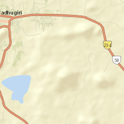 Maddagiri Street Map