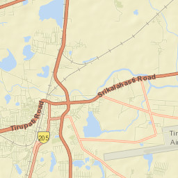 Renigunta Street Map