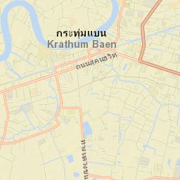 Krathum Baen Street Map