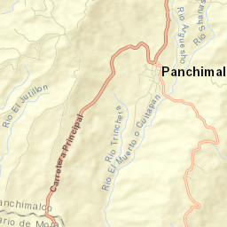 Panchimalco Street Map